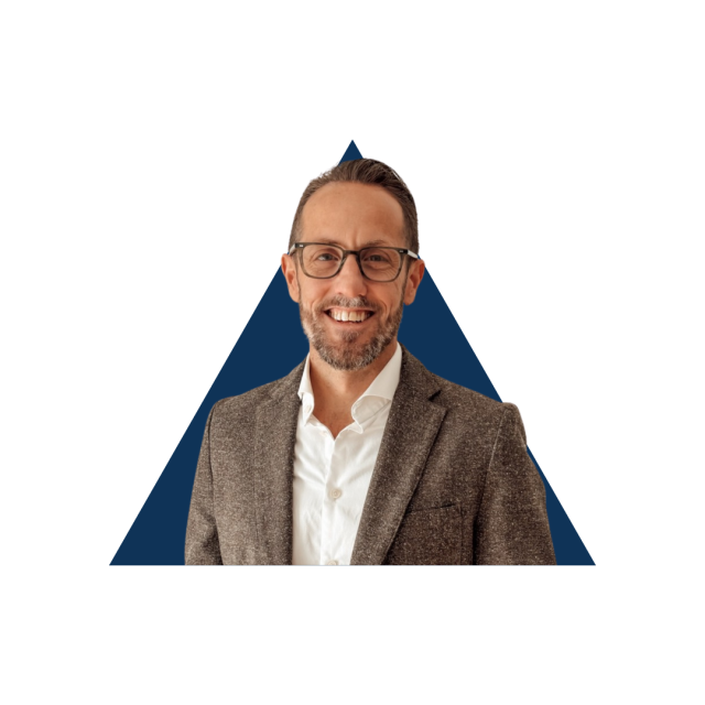 Headshot of Daniel Griffiths, SVP of Global Account Management,