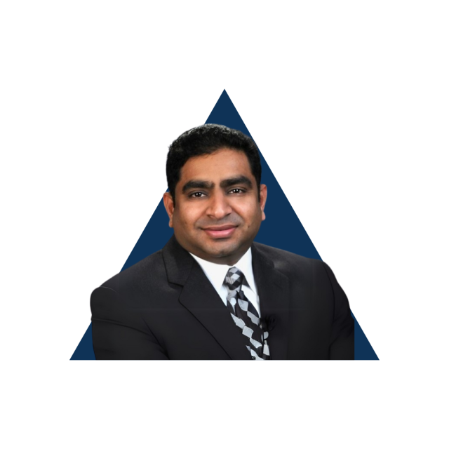 Headshot of Sree Pentyala, Senior Vice President and Chief Information Officer 