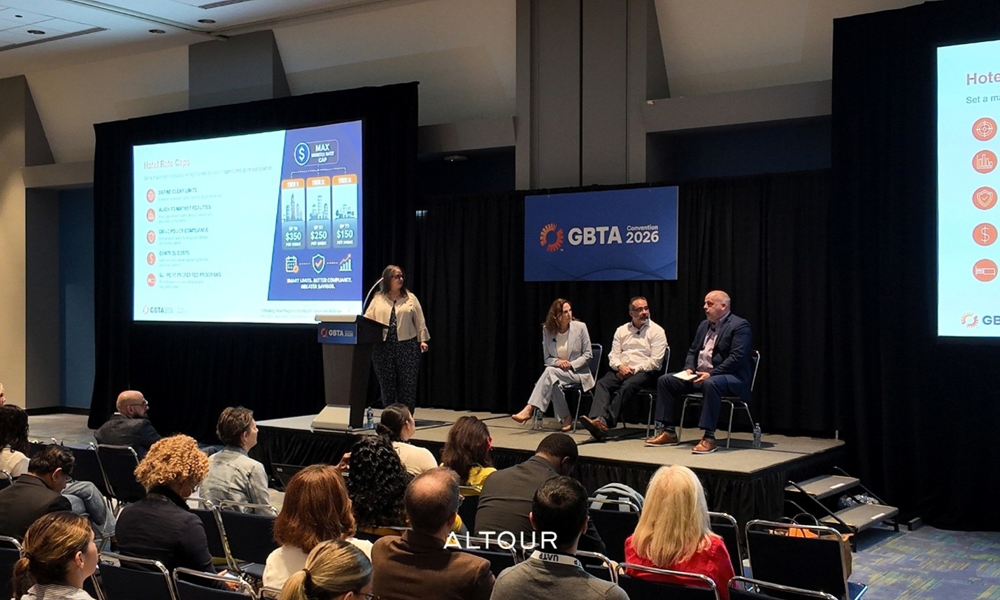 ALTOUR en la GBTA 2026: grandes ideas, vínculos sólidos y una semana inolvidable en Chicago 5 Programa de hoteles